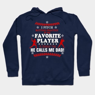 Vintage Dad Son Batting Practice LOVE Baseball Original Hoodie